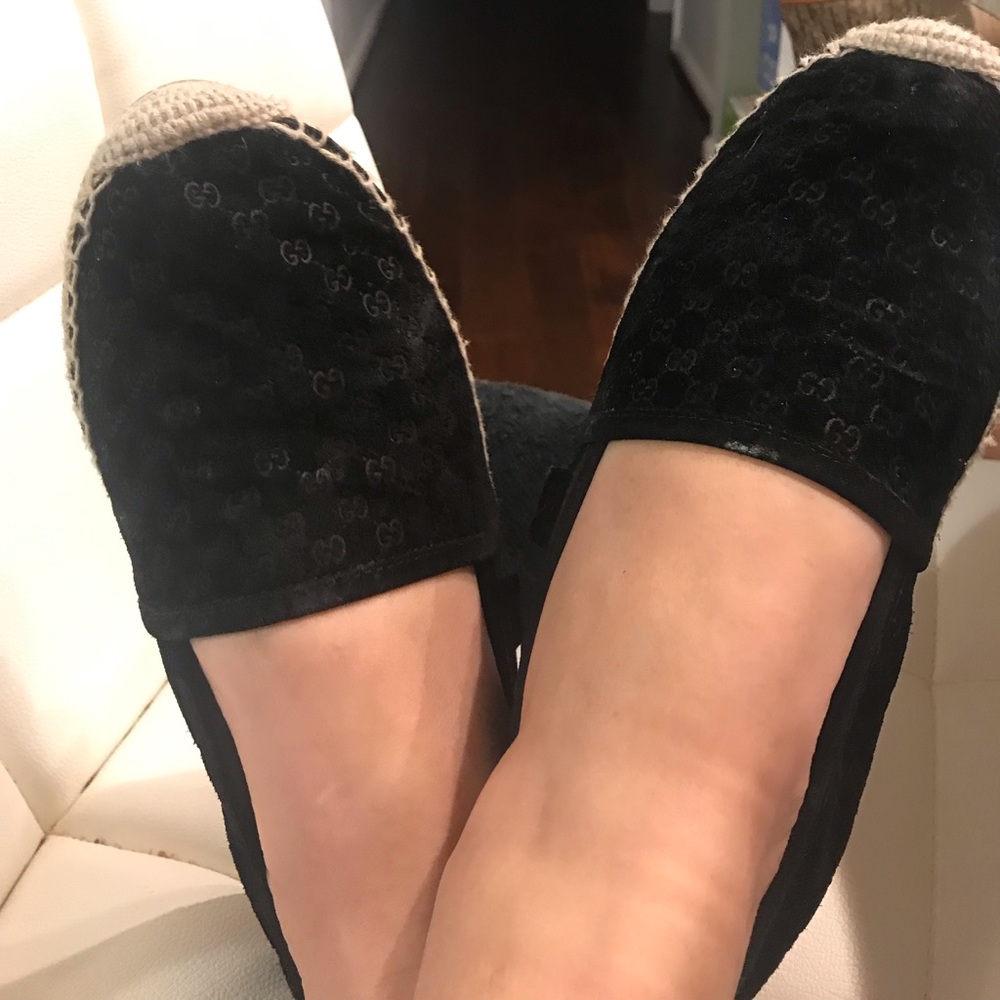Authentic Gucci espadrilles
